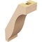 Ekena Millwork 3-inch W x 6-inch D x 10-inch H Baker Rough Cedar Woodgrain TimberThane Knee Brace, Primed BRCUR03X06X10BKRRCPR - alternate 6